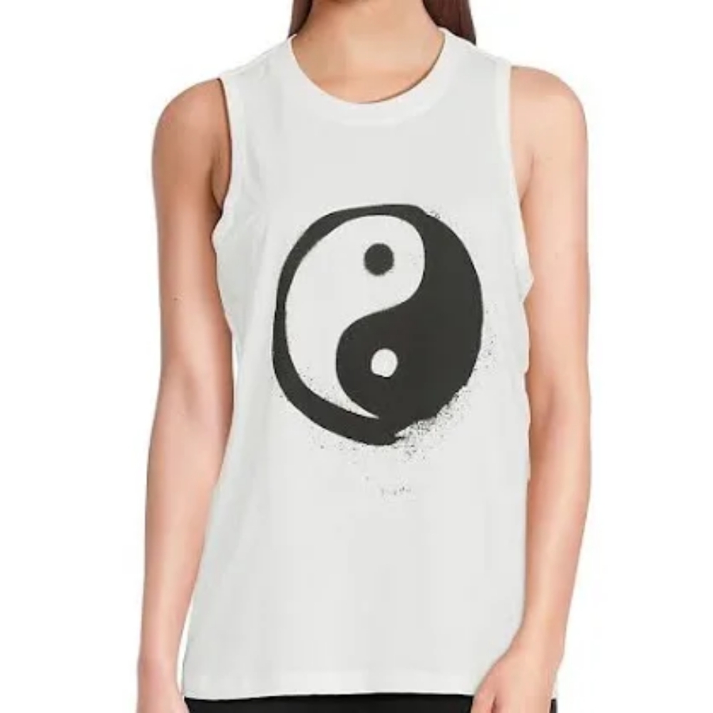 NWT Spiritual Gangster size S Yin Yang Muscle Tee Tank